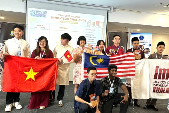 Học sinh Việt Nam thắng lớn tại cuộc thi Thử thách Công nghệ trẻ châu Á