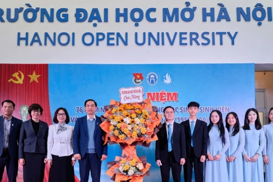 Trường ĐH Mở Hà Nội kỷ niệm 76 năm Ngày truyền thống HSSV Việt Nam