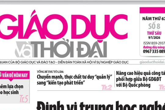 Tin tức báo in 9/1: Kiến tạo nhân lực công nghệ cao