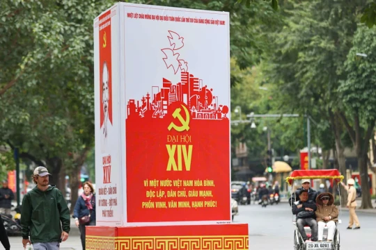 Hà Nội dừng thi công đường, vỉa hè dịp Đại hội XIV của Đảng