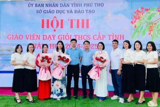 Dấu ấn đổi mới và ứng dụng AI hội thi Giáo viên dạy giỏi THCS, THPT ở Phú Thọ