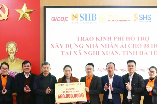 Hơn 1,1 tỷ đồng hỗ trợ người dân Hà Tĩnh khắc phục thiệt hại do bão số 10