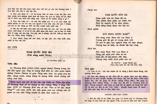 Cô giáo dạy văn nói về việc để khuyết danh tác giả “Nam quốc sơn hà"