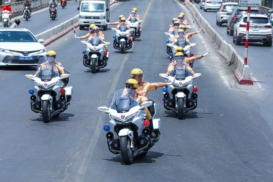 Phân luồng giao thông phục vụ Đại hội XIV của Đảng