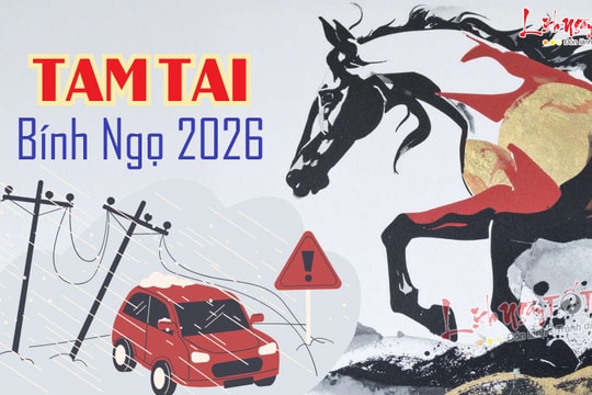 TAM TAI 2026: Năm giữa Tam Tai hạn nặng nhất, 3 con giáp cẩn thận HAO tài MẤT lộc, chớ vội mưu sự lớn!