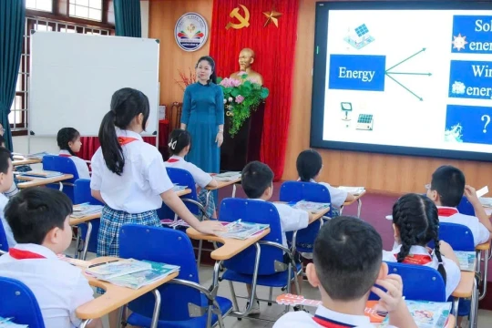 Quảng Trị từng bước đưa tiếng Anh trở thành ngôn ngữ thứ hai trong trường học