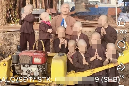 Đăng video trẻ mồ côi để kêu gọi từ thiện, chùa Cẩm La bị xử lý