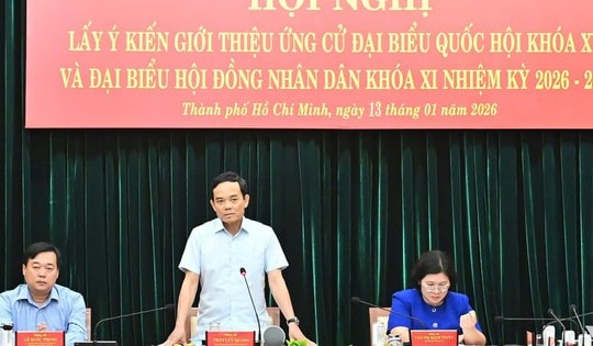 Giới thiệu Bí thư Thành ủy TPHCM Trần Lưu Quang ứng cử đại biểu Quốc hội khóa XVI