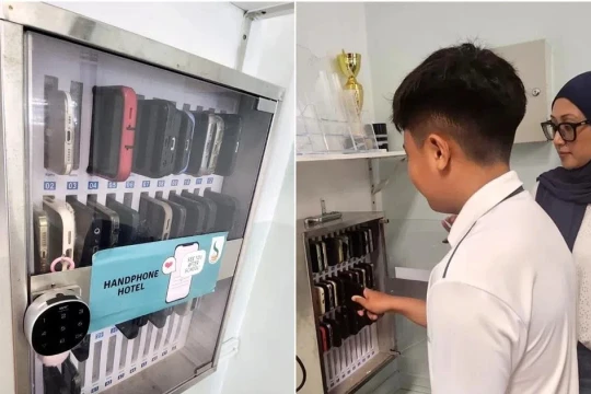 Tủ khóa điện thoại ở Singapore: Giải pháp 'giảm nghiện' công nghệ