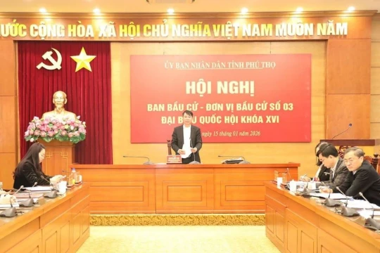 Phú Thọ đẩy nhanh tiến độ chuẩn bị bầu cử đại biểu Quốc hội khóa XVI