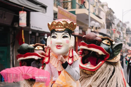 Trải nghiệm Tết xưa giữa không gian phố cổ Hà Nội