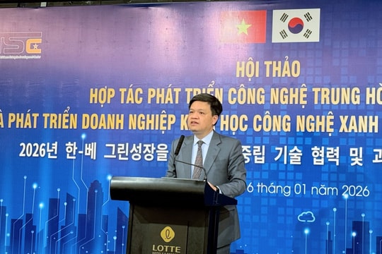 Việt Nam – Hàn Quốc hợp tác phát triển công nghệ trung hòa carbon, doanh nghiệp xanh