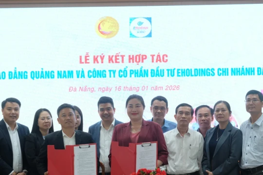 Đưa sinh viên Cao đẳng Quảng Nam tiếp cận thị trường lao động quốc tế