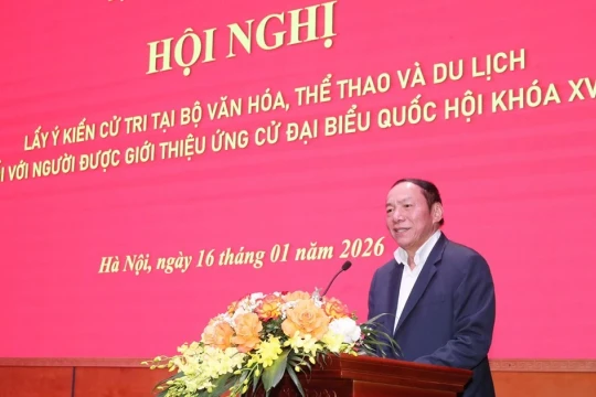 Hội nghị lấy ý kiến cử tri đối với người được giới thiệu ứng cử ĐBQH Khóa XVI