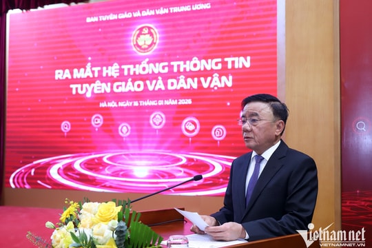 Thường trực Ban Bí thư dự lễ ra mắt ứng dụng di động Tuyên giáo và Dân vận