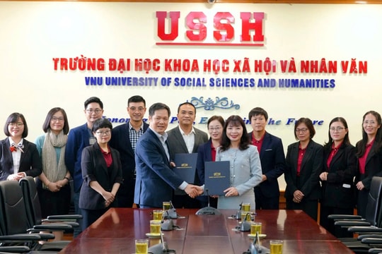 Hệ thống Giáo dục Alpha ký kết hợp tác chiến lược với Trường Đại học Khoa học Xã hội và Nhân văn