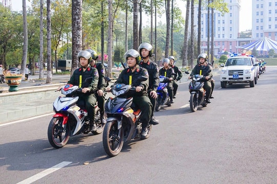 Hơn 1.000 người tham gia tuần tra không để tội phạm trong dịp Tết