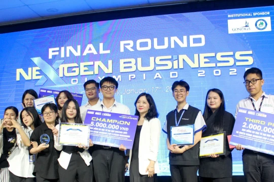 Sinh viên UFM giành giải Nhất sân chơi kinh doanh quốc tế