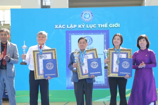 Hai kỷ lục Vovinam thế giới và giá trị giáo dục toàn diện học đường TPHCM