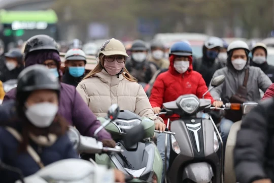 Không khí lạnh tăng cường mạnh, nhiệt độ miền Bắc giảm xuống thấp