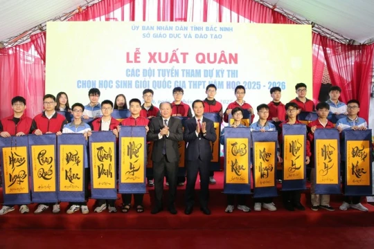 Học sinh Bắc Ninh đạt 10 giải Nhất tại Kỳ thi Học sinh giỏi quốc gia