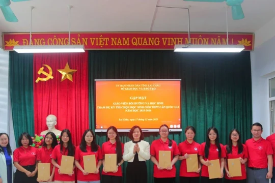 Lai Châu có 20 học sinh đạt giải tại Kỳ thi chọn học sinh giỏi quốc gia