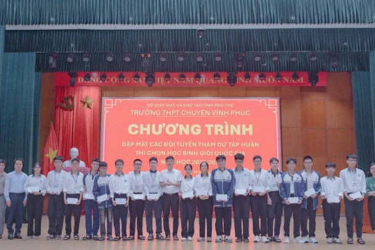 Phú Thọ có 11 giải Nhất học sinh giỏi quốc gia năm học 2025-2026