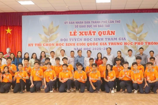 Học sinh TP Cần Thơ đạt 95 giải Kỳ thi chọn học sinh giỏi quốc gia THPT