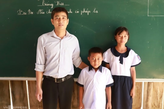 Thầy giáo 8 năm làm cha của những học trò mồ côi