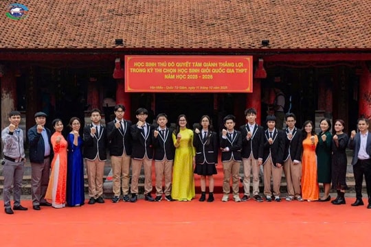 Trường tư thục đầu tiên có 100% học sinh đạt giải học sinh giỏi quốc gia THPT