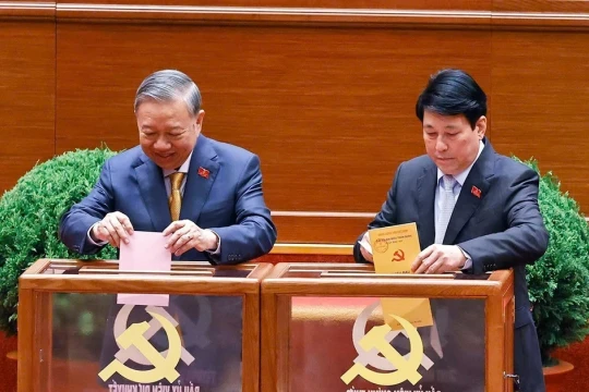 Thông qua danh sách trúng cử Ban Chấp hành Trung ương Đảng khóa XIV