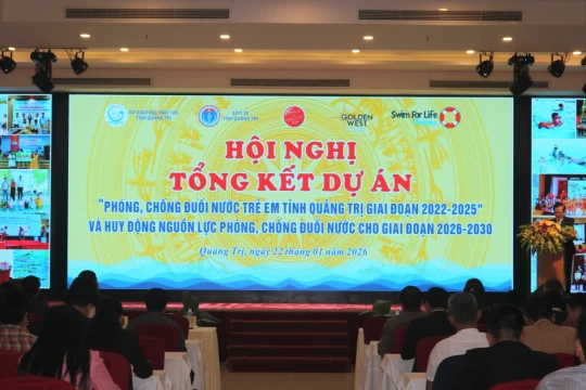 Hơn 33.300 học sinh Quảng Trị được giáo dục kỹ năng an toàn trong môi trường nước