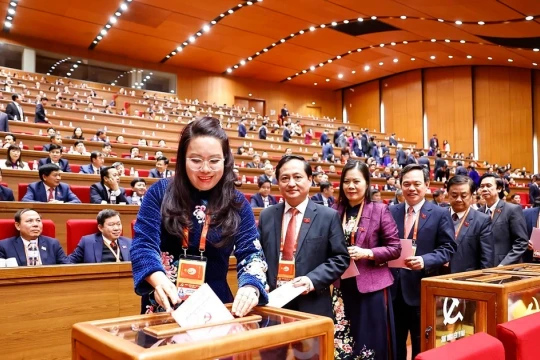 Hôm nay, Ban Chấp hành Trung ương Đảng khóa XIV ra mắt Đại hội