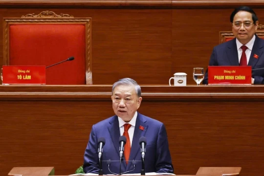 Diễn văn phát biểu của Tổng Bí thư Tô Lâm tại lễ Bế mạc Đại hội XIV của Đảng