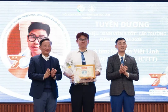 Thông điệp kiến tạo tương lai xanh từ bàn tay và khối óc của nam sinh Lâm nghiệp