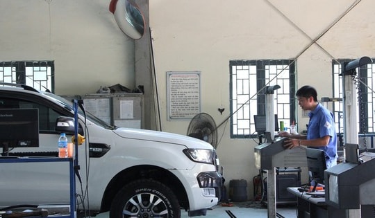 Cho phép xuất trình đăng ký xe trên VNeID khi đi đăng kiểm xe