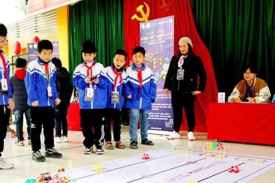 Xây dựng môi trường trải nghiệm công nghệ cho học sinh Tiểu học