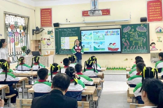 Trường Tiểu học Phạm Công Bình (Phú Thọ) đổi mới dạy học bằng ứng dụng trí tuệ nhân tạo