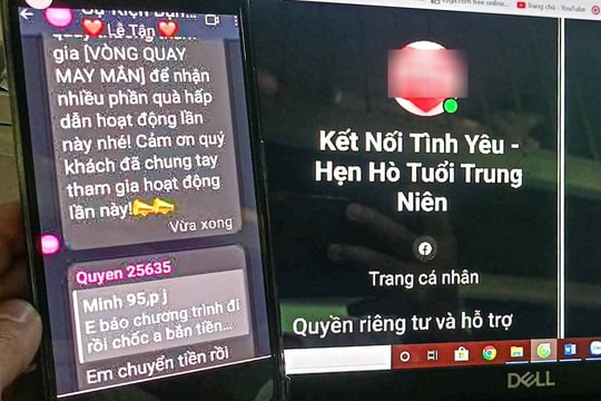 Cạm bẫy tinh vi của “bạn đời tuổi xế chiều” trên mạng