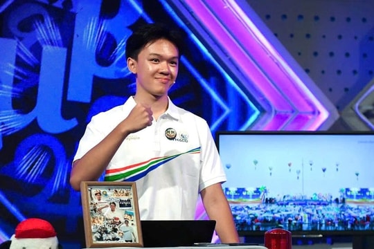 Á quân Đường lên đỉnh Olympia năm 2025 đạt giải học sinh giỏi quốc gia