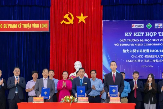 Sinh viên Trường ĐH Sư phạm Kỹ thuật Vĩnh Long có thêm cơ hội làm việc tại Nhật