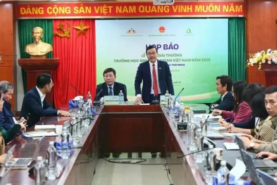 Gần 300 hồ sơ tham gia Giải thưởng Trường học sinh thái ASEAN Việt Nam năm 2025