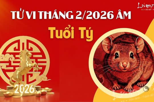 Tử vi tháng 2/2026 tuổi Tý âm lịch: Nóng tính nhưng kiếm ra tiền