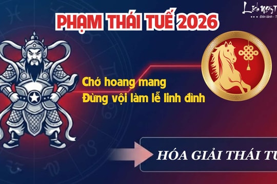 Tuổi phạm Thái Tuế 2026: Chớ nên hoang mang, đừng vội cúng lễ linh đình - Đọc kỹ kẻo tiền mất tật mang!