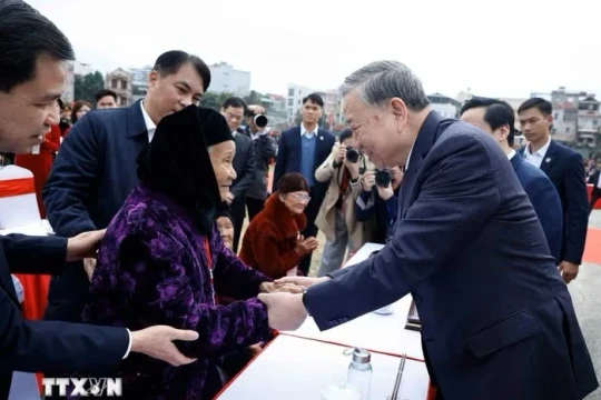 Tổng Bí thư Tô Lâm: Cao Bằng sẽ tiếp tục vươn lên phát triển bền vững