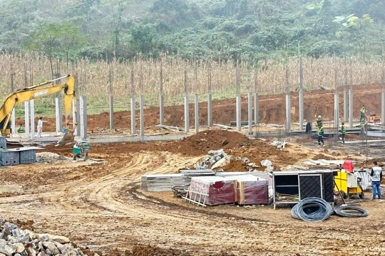 Tuyên Quang đẩy nhanh tiến độ xây dựng các trường học vùng biên giới