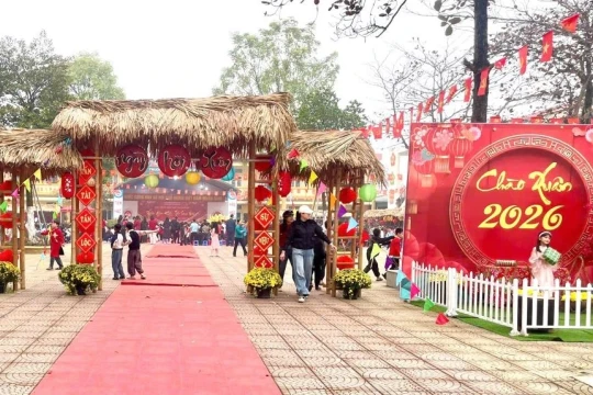 Trường học ở Phú Thọ chú trọng giáo dục truyền thống qua trải nghiệm Tết