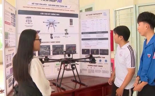 6 tháng nghiên cứu của học sinh cho giải pháp UAV cứu hộ thông minh