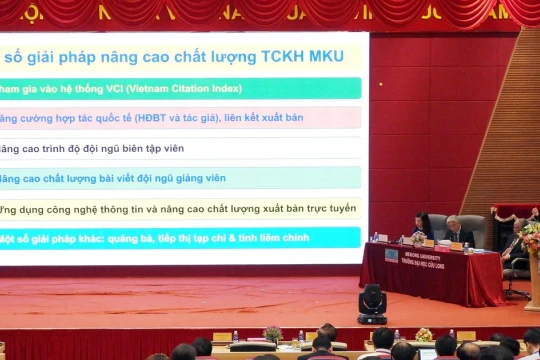 Giai đoạn 2022 - 2025, Tạp chí khoa học ĐH Cửu Long đăng tải 228 bài báo khoa học
