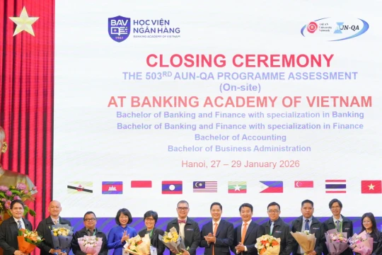 Học viện Ngân hàng kiểm định chương trình đào tạo theo tiêu chuẩn quốc tế AUN-QA